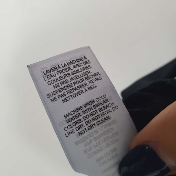 Garage Black Mesh Crop Corset Y2K Top Size S - Picture 4 of 10